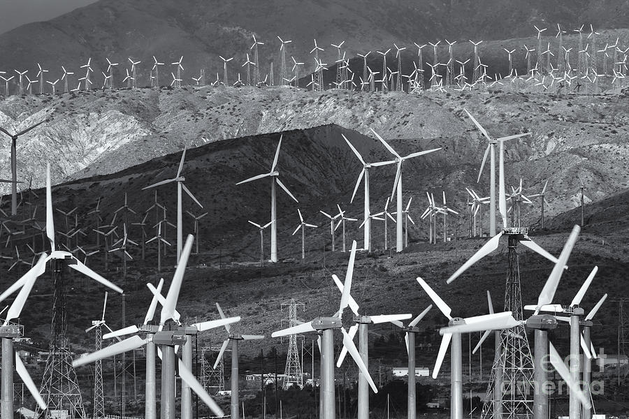 San Gorgonio Pass Wind Farm III Photograph by Clarence Holmes