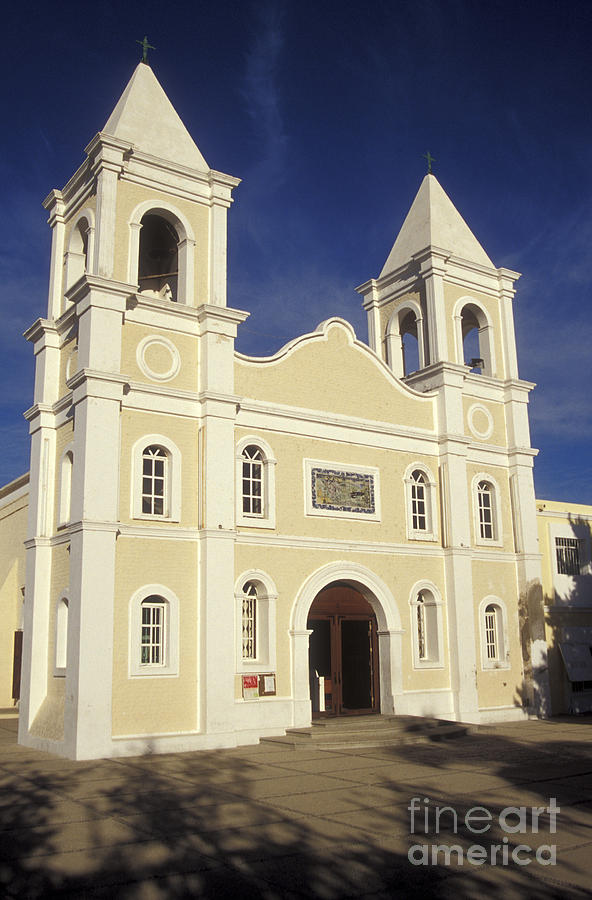 SAN JOSE DEL CABO CHURCH Baja California Photograph by John  Mitchell
