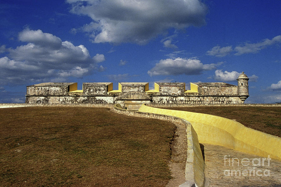 SAN JOSE FORT Campeche Mexico Photograph by John  Mitchell