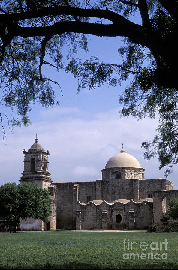 SAN JOSE MISSION San Antonio Texas Photograph by John  Mitchell