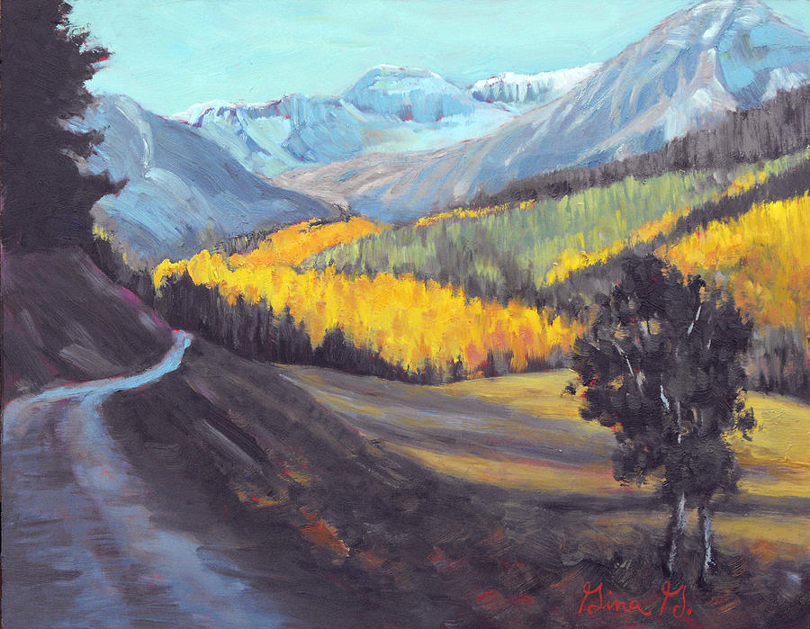 San Juan Byway Painting by Gina Grundemann