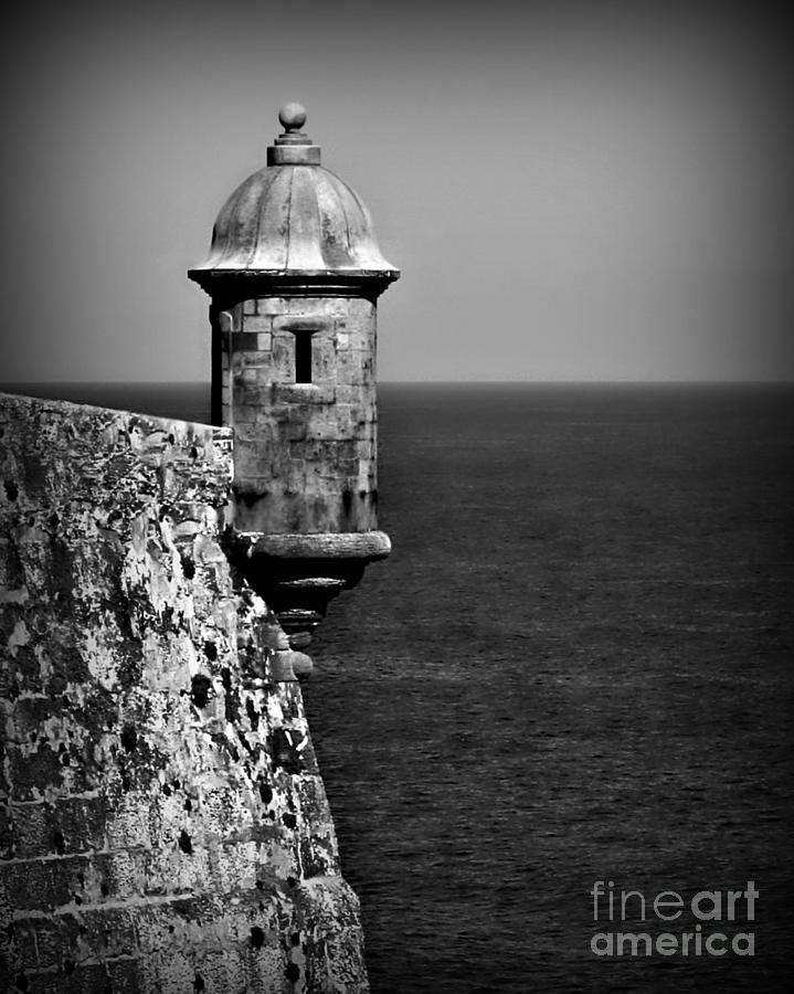 Vintage Photograph - San Juan Fort by Perry Webster