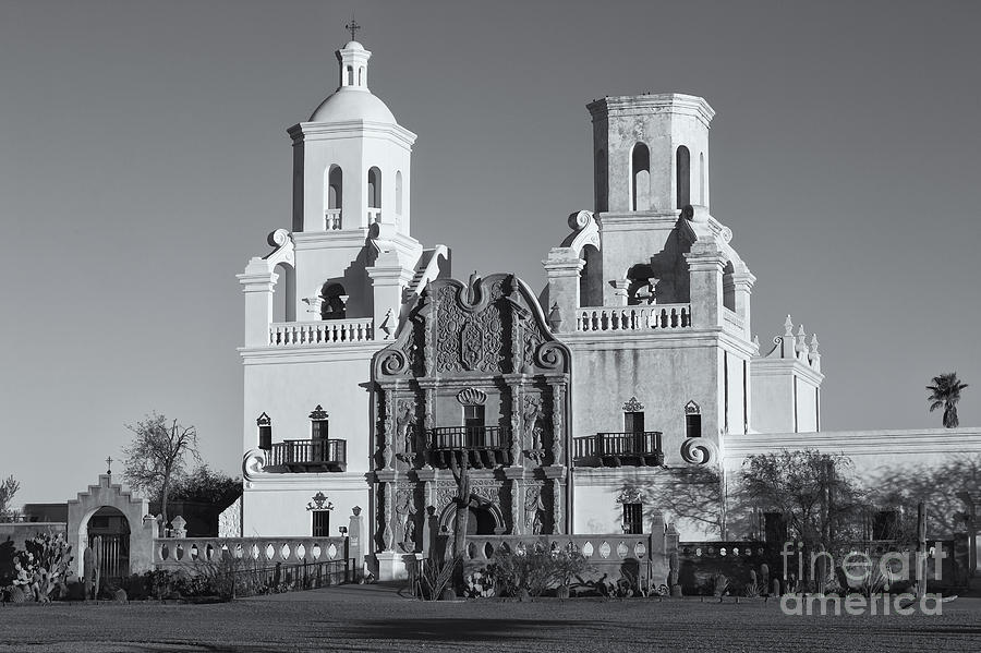 San Xavier del Bac Mission VI Photograph by Clarence Holmes