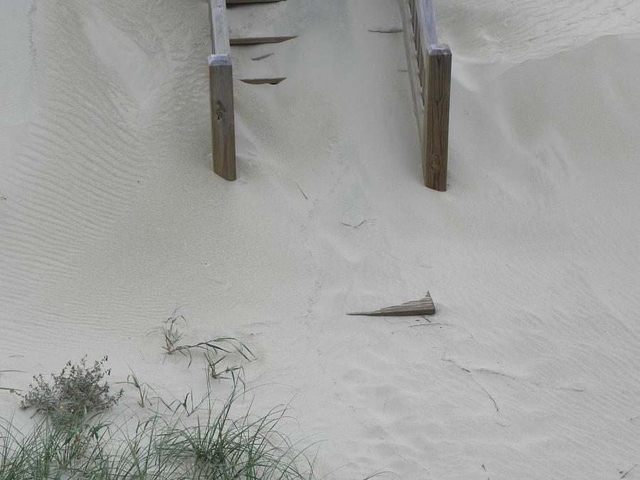 Sand Beachway Photograph by Kim Galluzzo