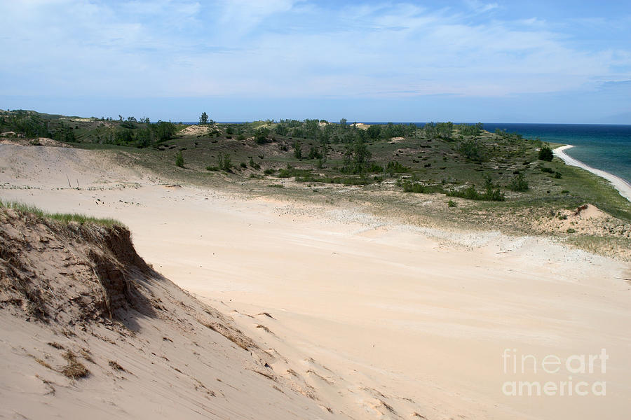 Sand Dunes Photograph by Ted Kinsman