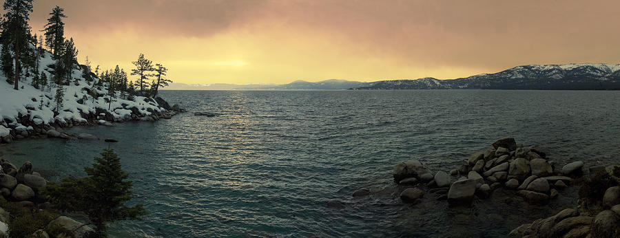 Sand Harbor Pano Photograph by Adam Blankenship Sand Harbor Pano Photograph by Adam Blankenship