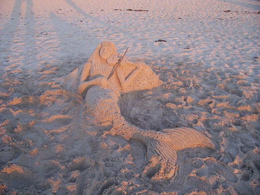 Sand Mermaid Photograph by Sheila Silverstein