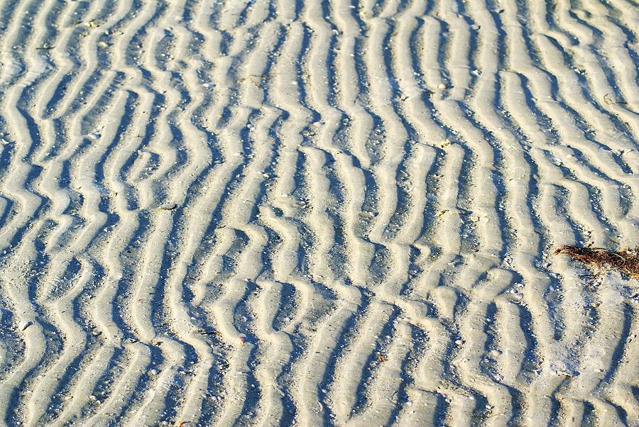 Abstract Photograph - Sand Patterns by Florene Welebny