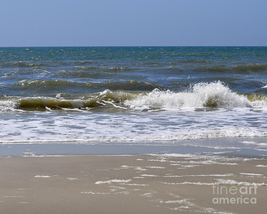 Sand Sea and Sky Photograph by Al Powell Photography USA