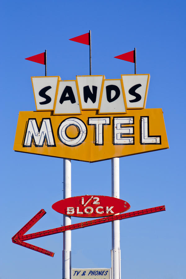 Sands Motel Photograph by Matthew Bamberg Sands Motel Photograph by Matthew Bamberg