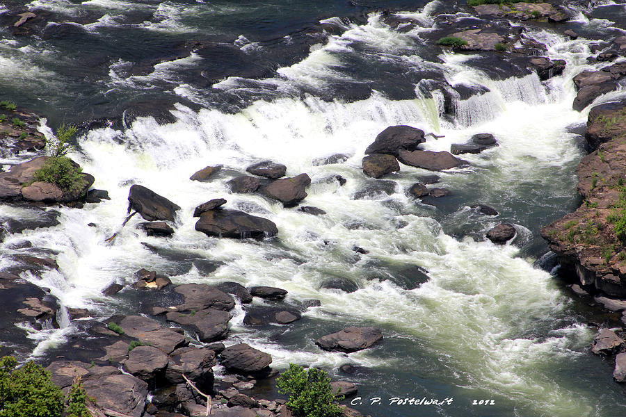 Sandstone Falls Photograph By Carolyn Postelwait Pixels