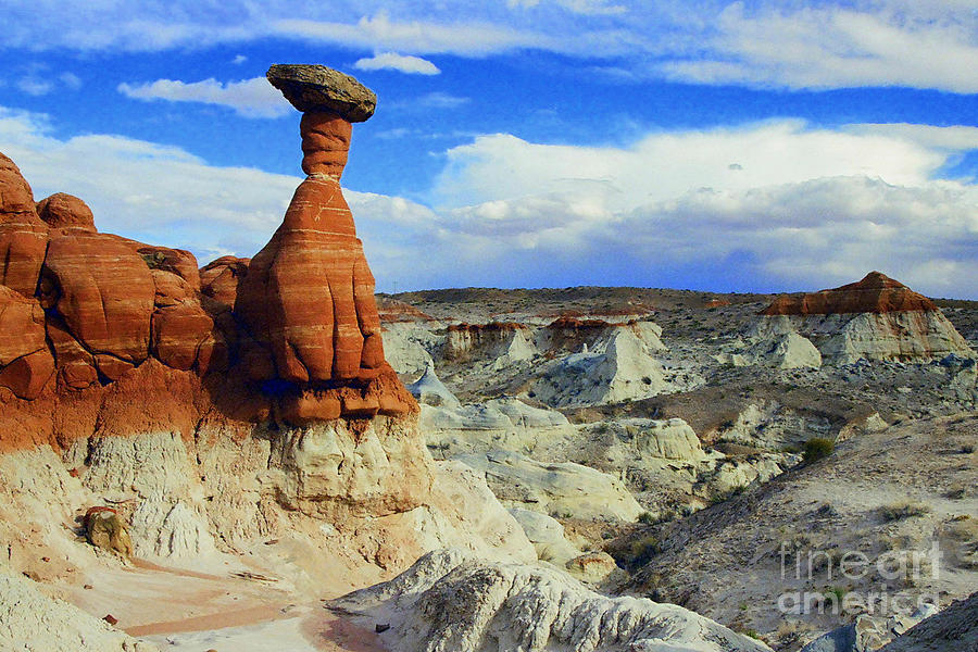 Sandstone Photograph - Sandstone Toadstool by Frank Townsley Sandstone Photograph - Sandstone Toadstool by Frank Townsley
