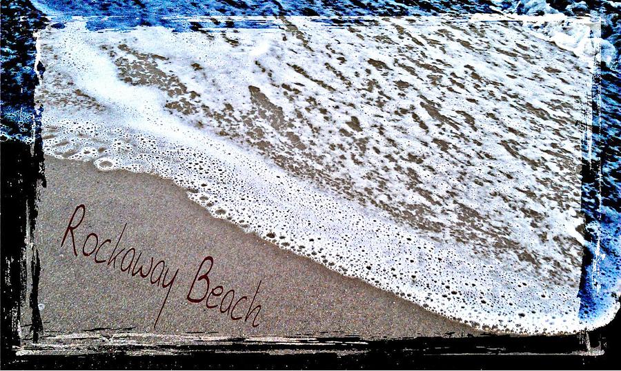 Sandwriting Photograph by Rita Tortorelli