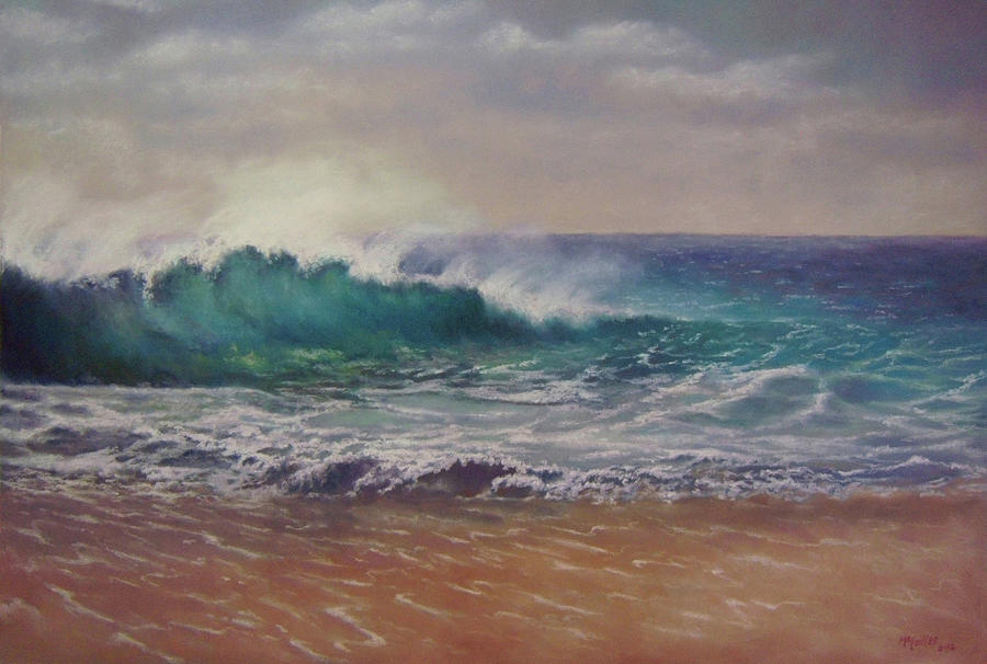 Sandy Point Pastel by Marcus Moller