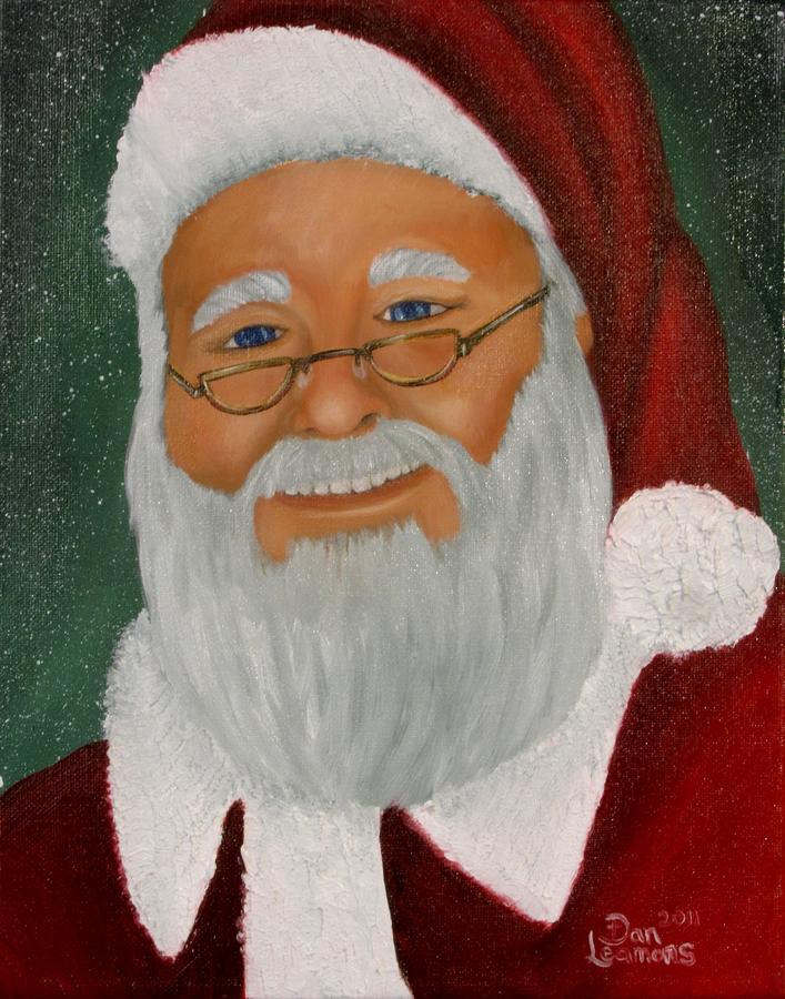 Santa Clause Painting by Dan Leamons - Fine Art America