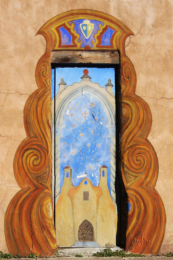 Santa Fe Doorway Photograph by Marie Morrisroe