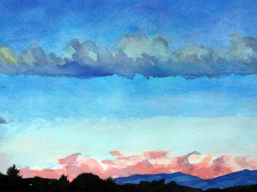 Santa Fe Painting - Santa Fe by Jon Shepodd Santa Fe Painting - Santa Fe by Jon Shepodd