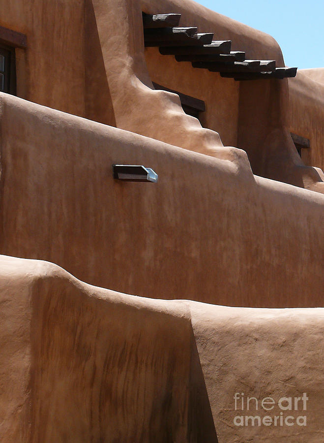 Santa Fe Style Photograph by Jeanne  Woods