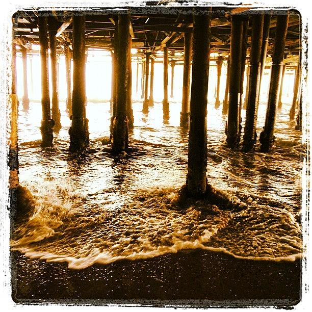 Santa Monica Pier Photograph by Ringo Chiu