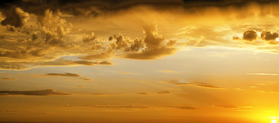 Santa Monica Sunset Photograph by Viktor Savchenko