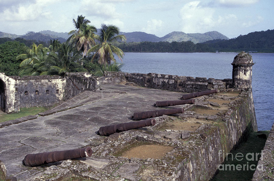 Panama Photograph - SANTIAGO FORT Portobelo Panama by John  Mitchell