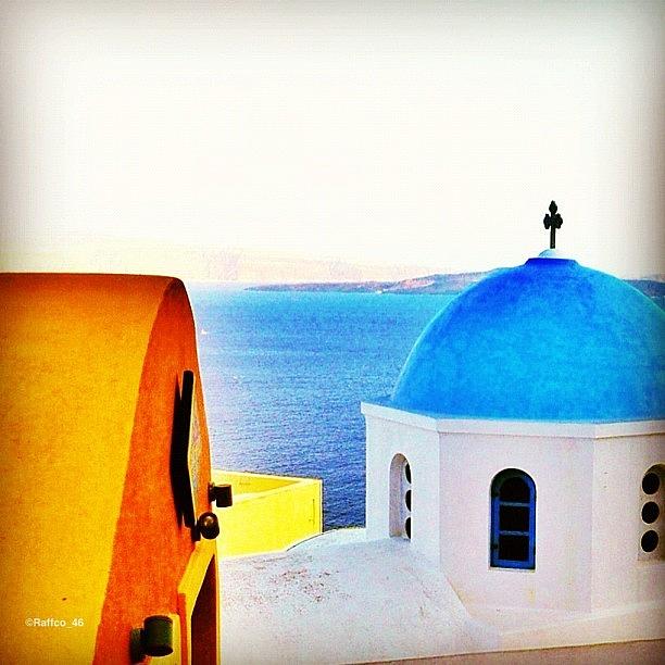 Beauty Photograph - Santorini Magic!! #greece #iphonesia by Raffaele Salera