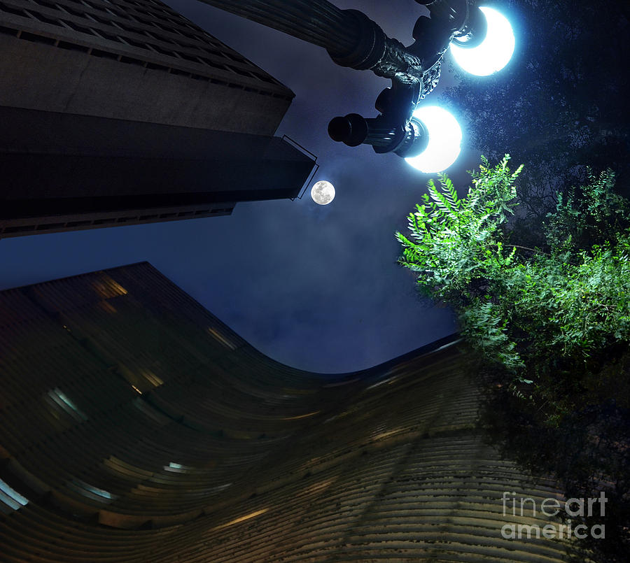 Copan Building and the Moonlight Photograph by Carlos Alkmin