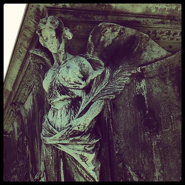 Sarcophagus @allegheny Cemetery Photograph by Ronin P