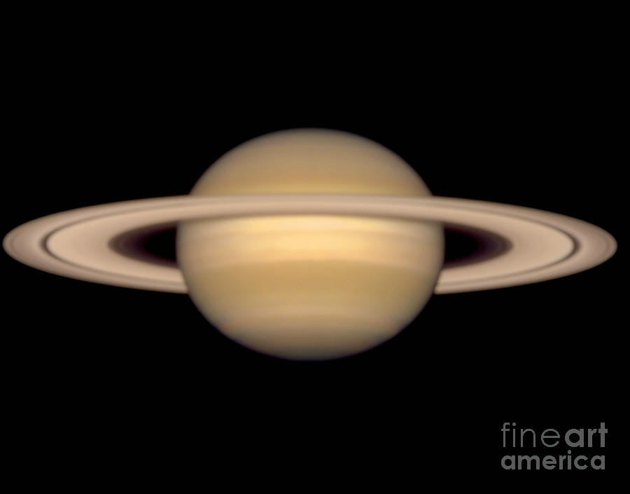Saturn 2 Of 5 Photograph by Nasa