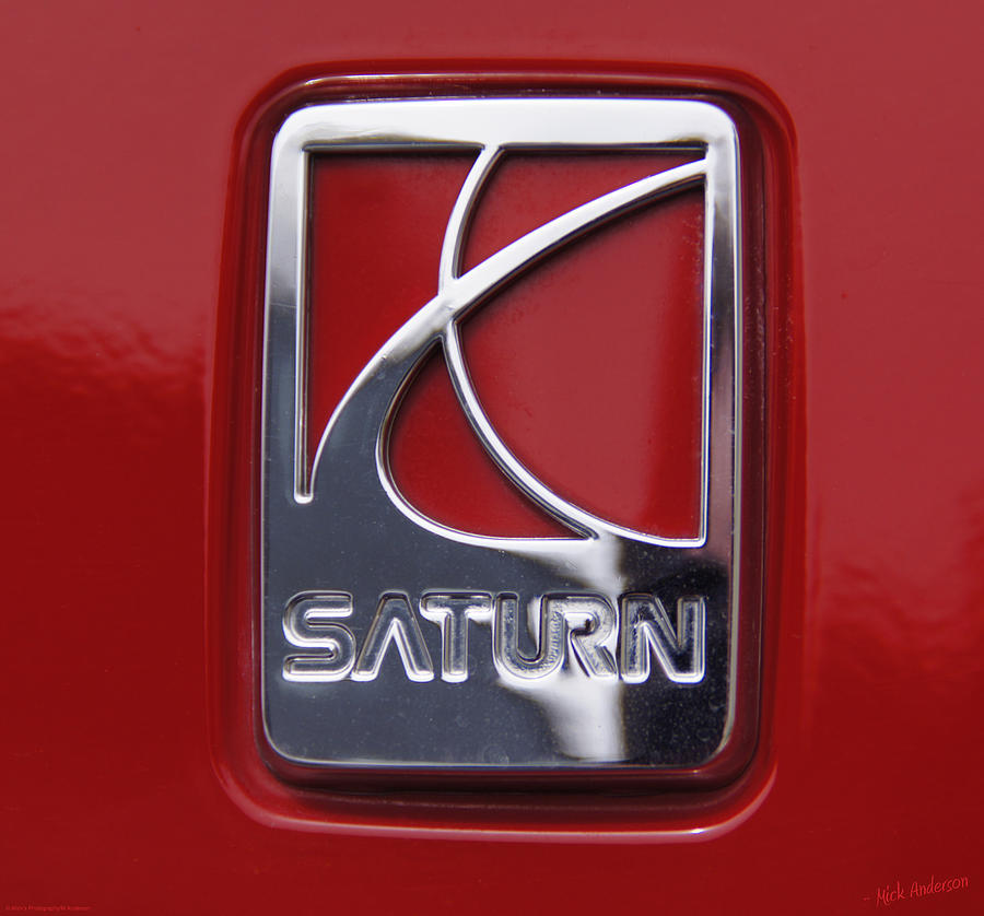 Saturn Badge Photograph by Mick Anderson