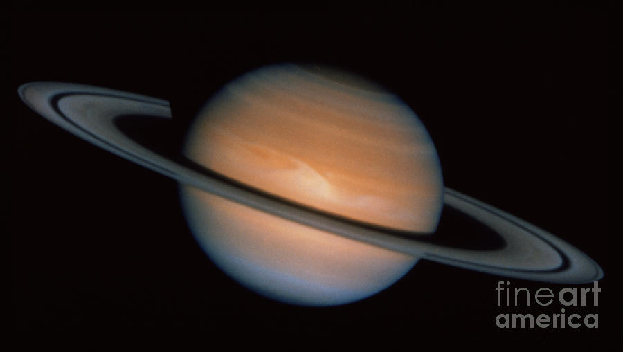 Saturn Photograph by NASA/HST/WFPC2/Reta Beebe (NMSU)/D. Gilmore/L. Bergeron (STScI)