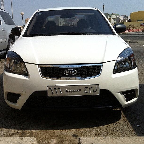 Car Photograph - #saudiarabia : Where My Licence Plate by Cooper Naitove