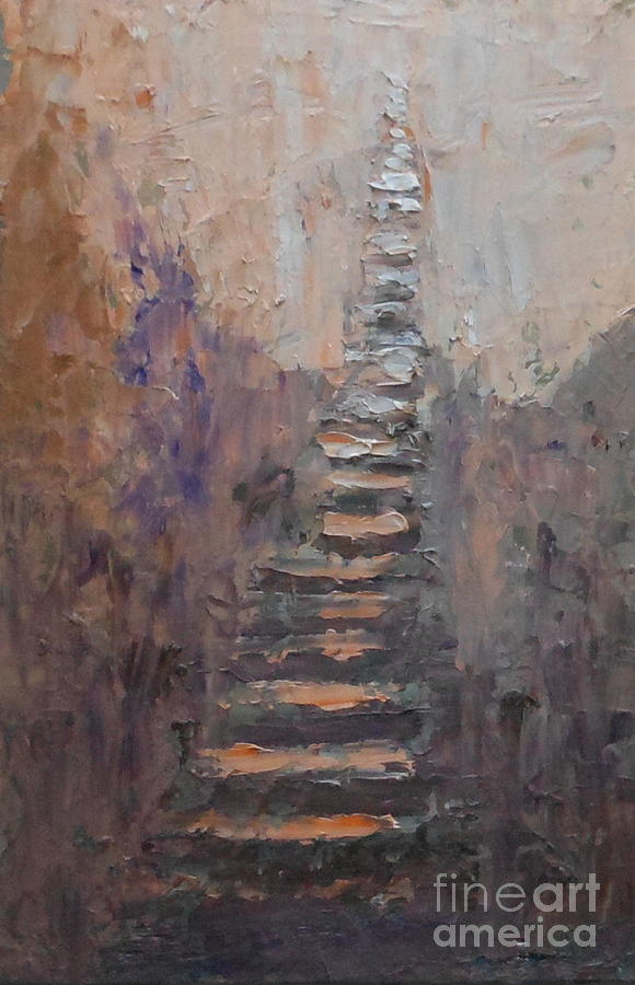 Sausilato Steps Painting by Fred Wilson