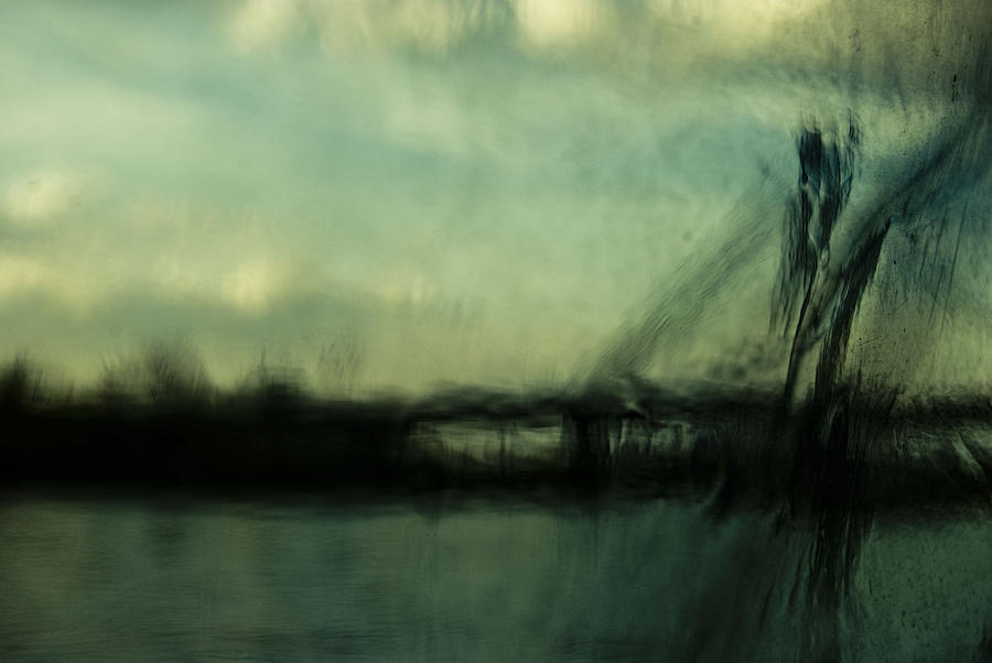 Abstract Photograph - Sava River Belgrade II by Grebo Gray