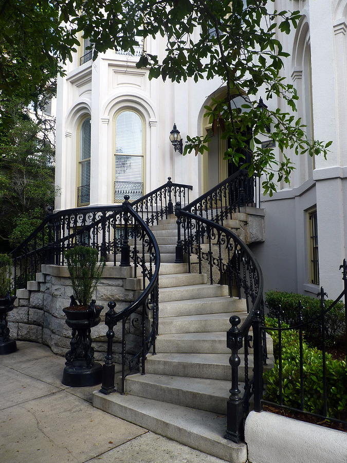 Savannah Stairway Photograph by Carla Parris