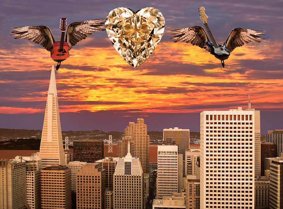 San Francisco Digital Art - Saving All My Love For You by Eric Kempson