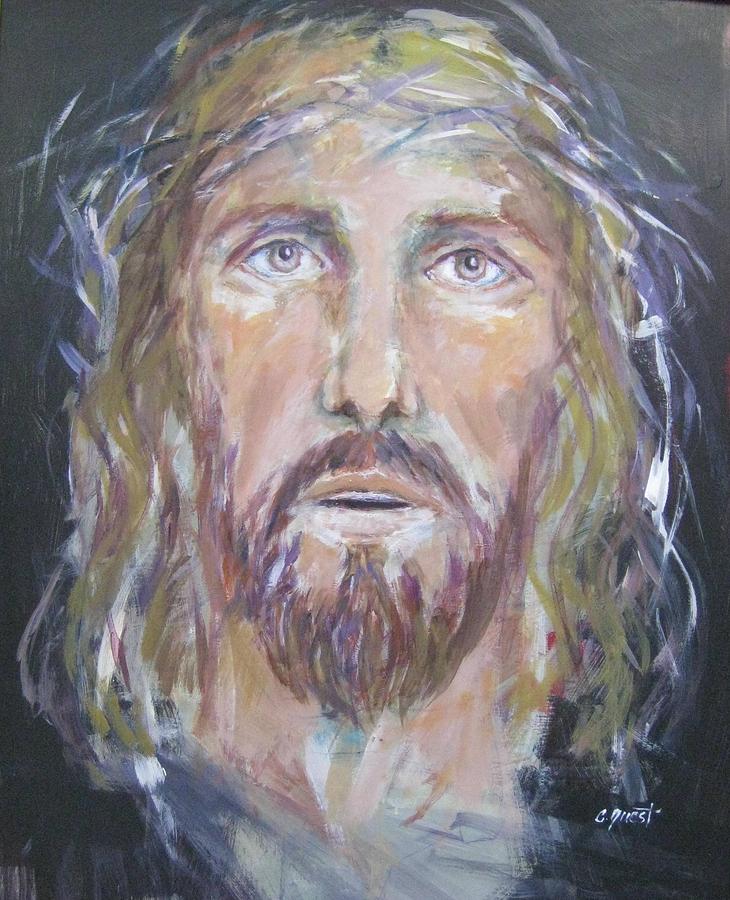 Savior Painting by Catghy Quest - Fine Art America