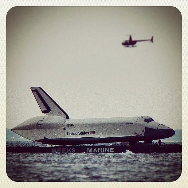 Cool Photograph - Saw Enterprise Shuttle 😁 by Zyrus Zarate