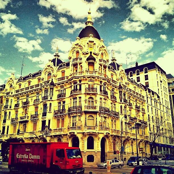 Madrid Photograph - Saw This Beautiful Random Building In by Sigit Pamungkas