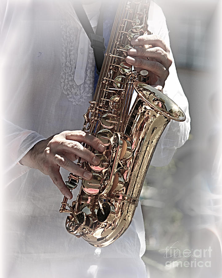 Saxophone Photograph by Danuta Bennett