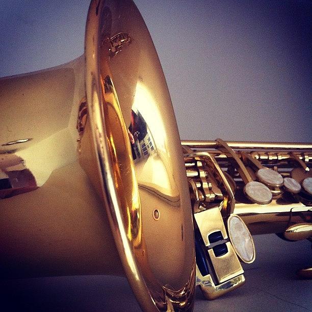 Saxophone Photograph by Seras S