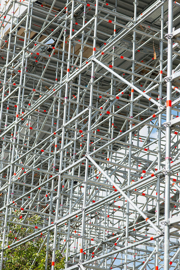 Abstract Photograph - Scaffold by Andrew  Michael
