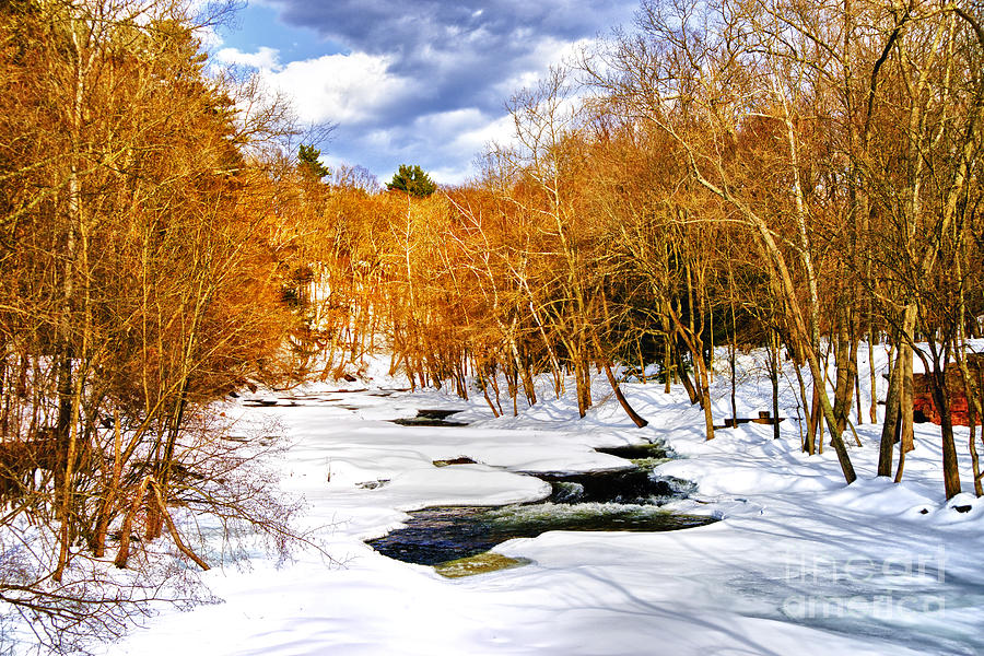 Scantic Winter Photograph by Rick Bragan