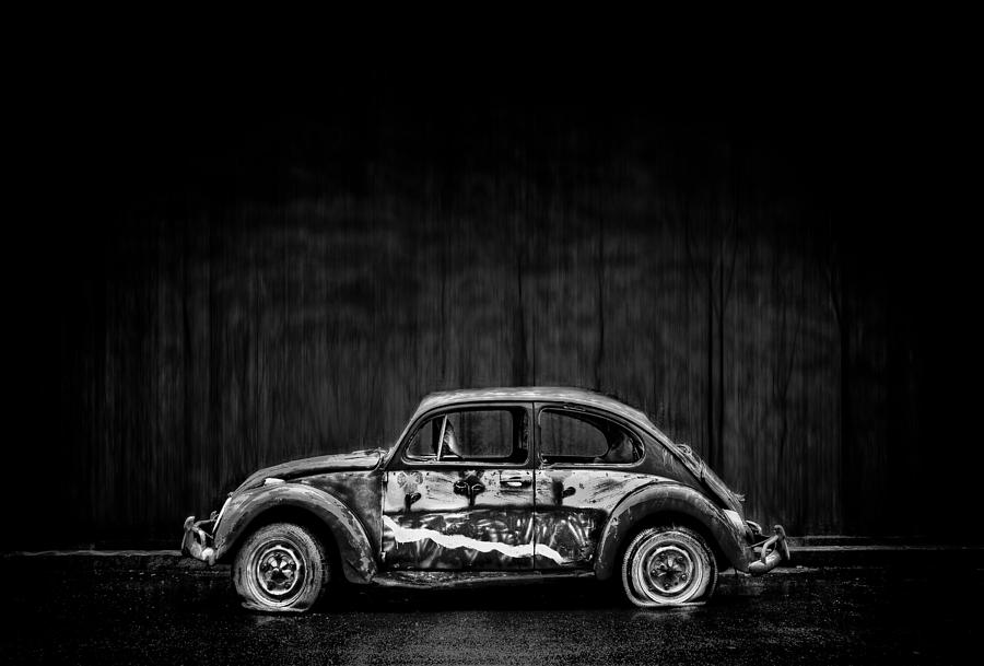 Car Photograph - Scar of life by Nima Moghimi