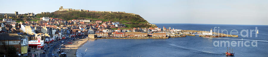 Architecture Photograph - Scarborough panorama by Jane Rix