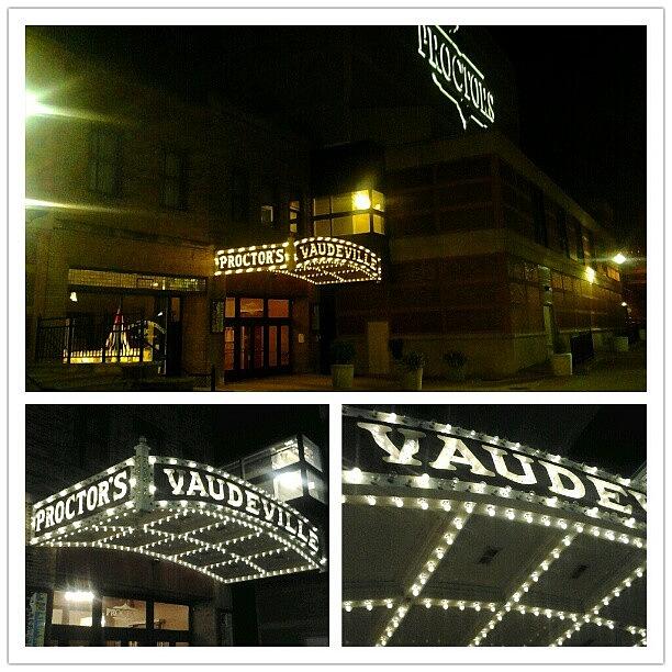 Downtown Photograph - Schenectady Love #proctors #nightlife by Haley BCU