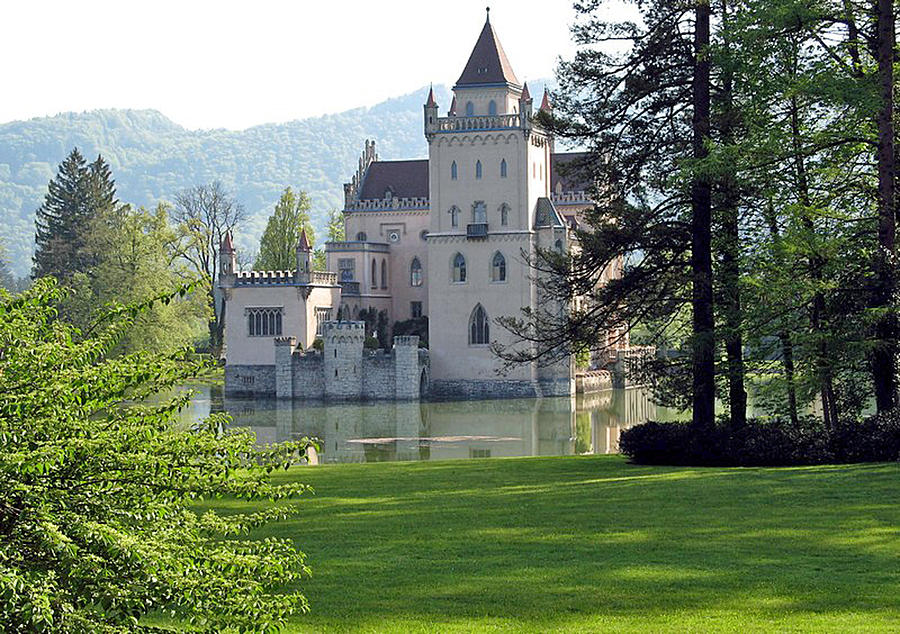 Schloss Anif Photograph by Joseph Hendrix