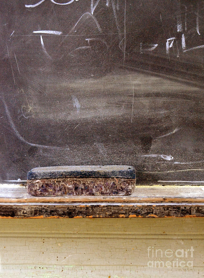 School Chalkboard Photograph by Jill Battaglia