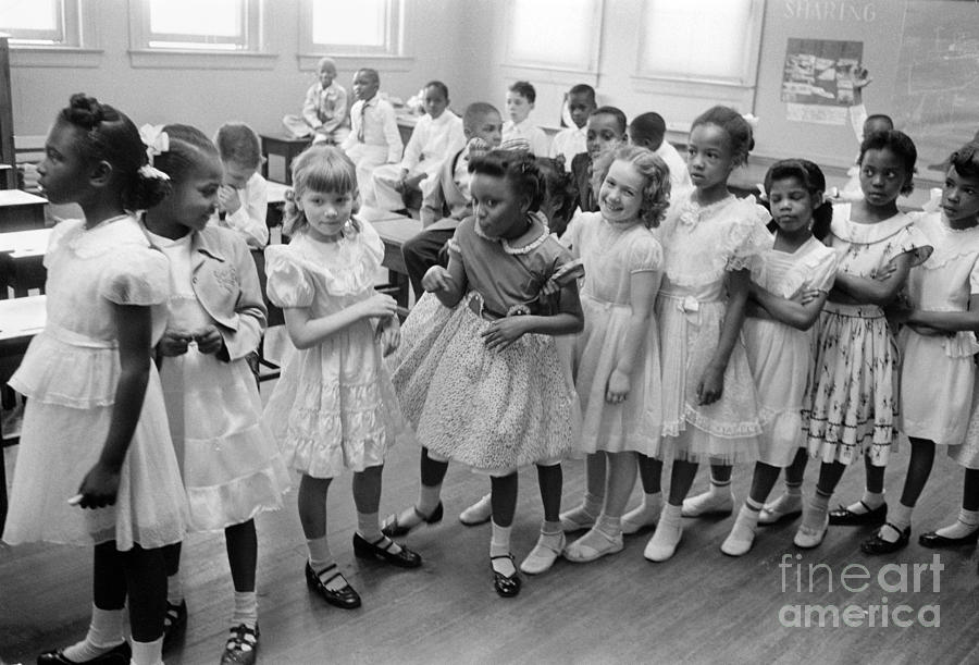 School Desegregation, 1955 Photograph by Granger