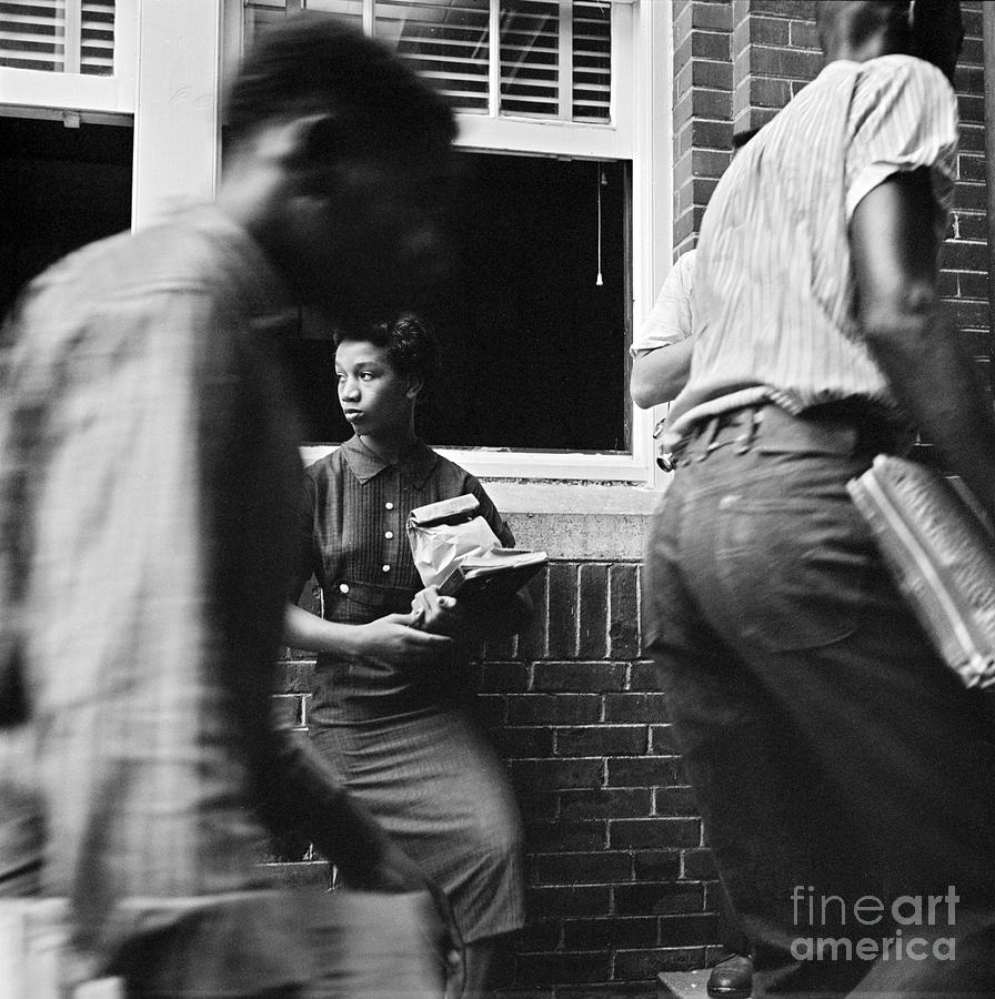 School Desegregation, 1958 Photograph by Granger